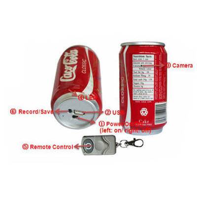 Spy Coca Cola Can Camera In Delhi